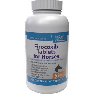 Firocoxib Tablets for Horses 57 mg, 60 count - Rx item for clients only