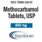 Methocarbamol 500mg Tablets (Select size of 100 tablets or 500 tablets) - Rx item for clients only