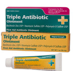 Triple Antibiotic Ointment 1 ounce Active Ingredients polymyxin b sulfate | bacitracin zinc | neomycin sulfate