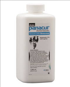 Panacur Suspension (fenbendazole 10%)-Rx-Saratoga Pet Rx-1 Liter-Saratoga Horse Rx