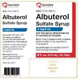 Albuterol Syrup 2mg/5ml, 16oz. (473mL)